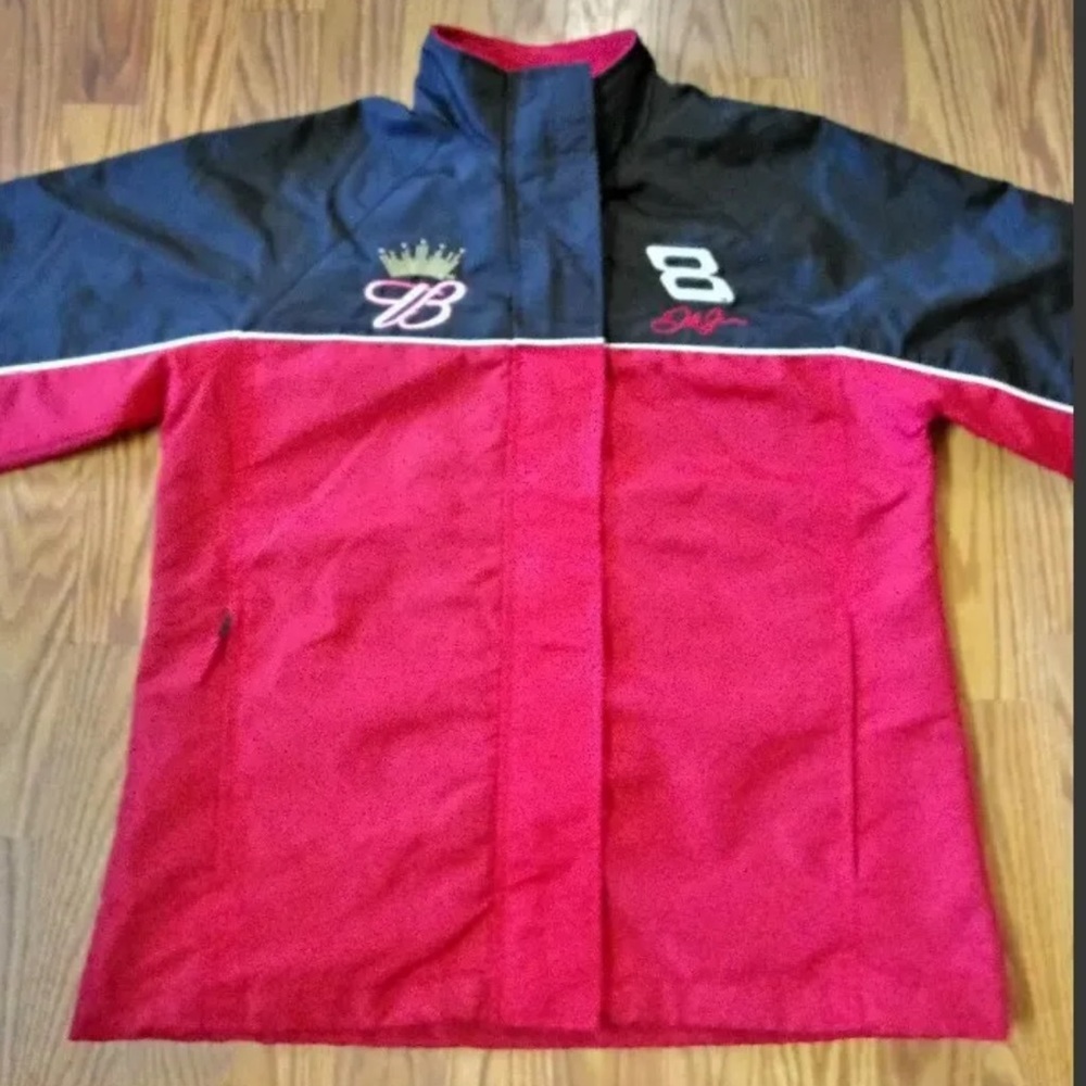 Winners Circle Red Dale Earnhardt Jr Budweiser #8 Jacket Size medium unisex